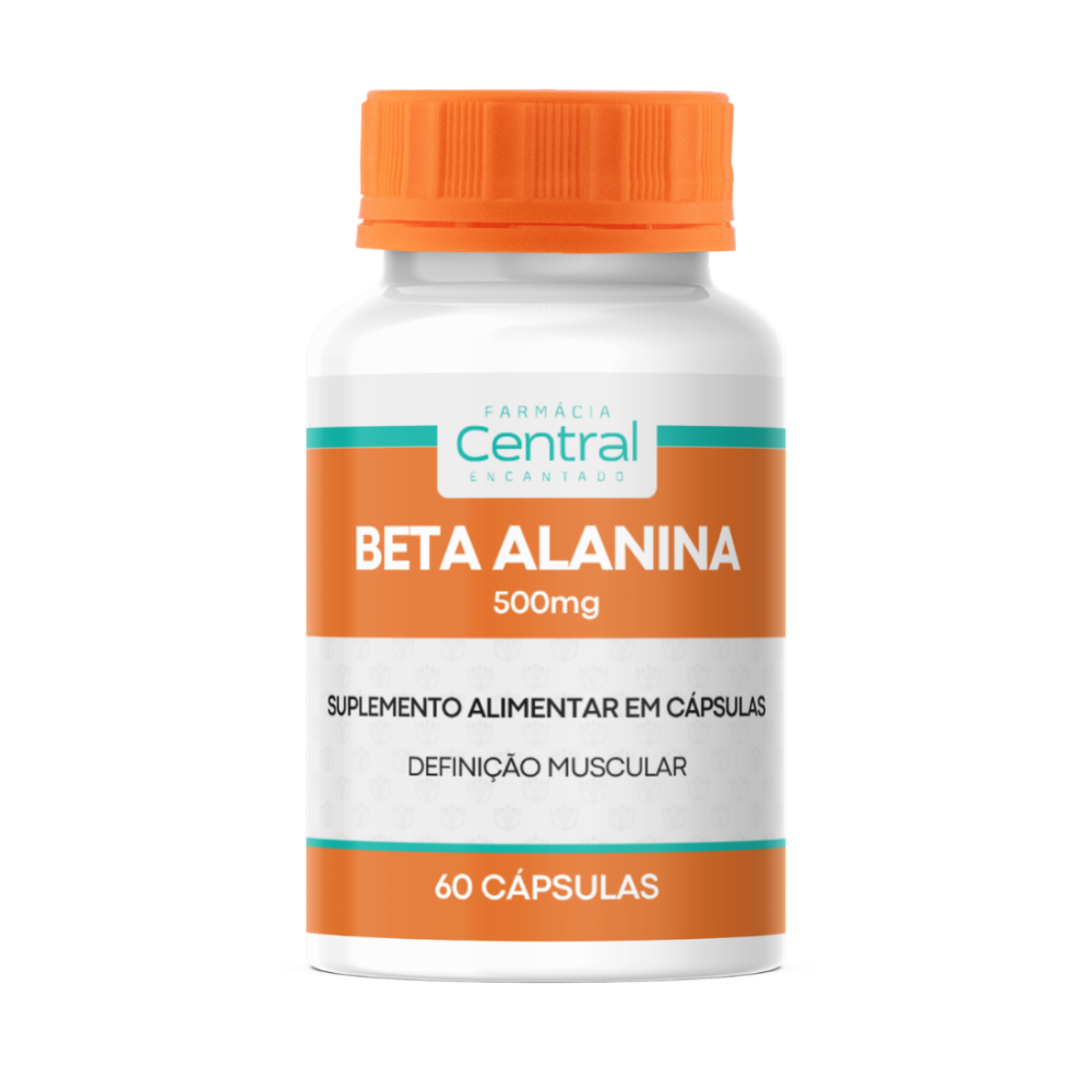 BETA ALANINA 500MG 60 CÁPSULAS