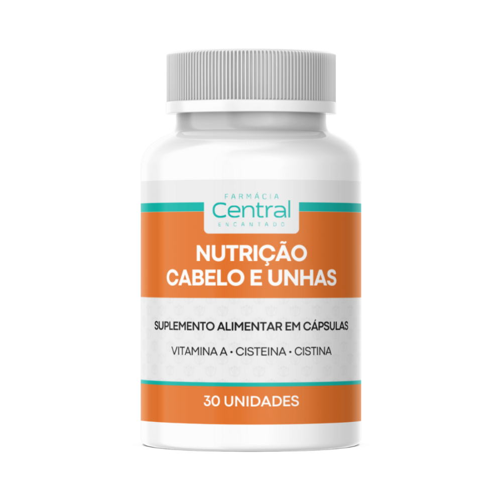 NUTRIÇÃO CABELO E UNHAS I 30 Cápsulas